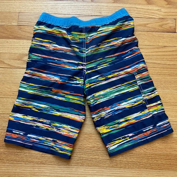 Hanna Anderson Multicolor Boys Swim‎ Suit Swim Trunks Size 150 Size 12 Board - Picture 4 of 6